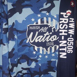 Parish Long Sleeve mens 3x blue